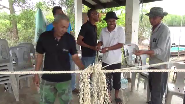 ประมงพื้นบ้านสตูลนำ “ซั้งเชือก” ทำประมงอนุรักษ์สัตว์ทะเล