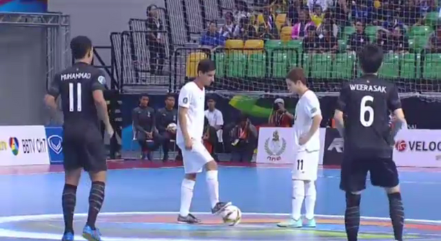 ฟุตซอลไทย แพ้ อิหร่าน 5-7 พลาดโควต้ายูธโอลิมปิกเกมส์