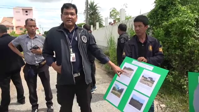 ป.ป.ท.-ดีเอสไอ ลงพื้นที่สางปมนายทุนถมที่สาธารณะ
