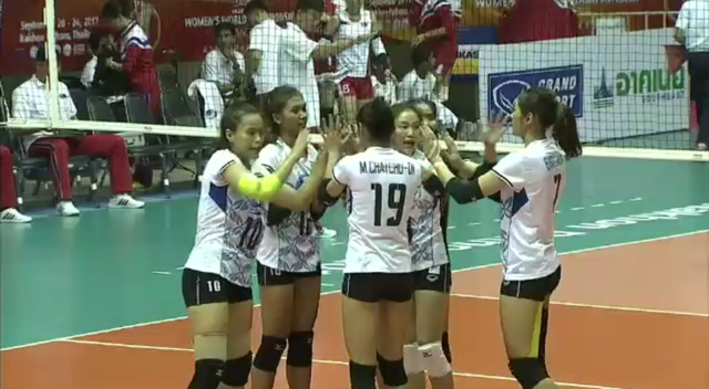 ทีมวอลเลย์บอลหญิงไทย ชนะ เกาหลีเหนือ 3-0 เซต คว้าสิทธิ์ไปแข่งศึกชิงแชมป์โลก 2018