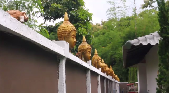 เจ้าของบ้านเร่งรื้อถอนเศียรพระรอบรั้วบ้าน จ.เชียงใหม่