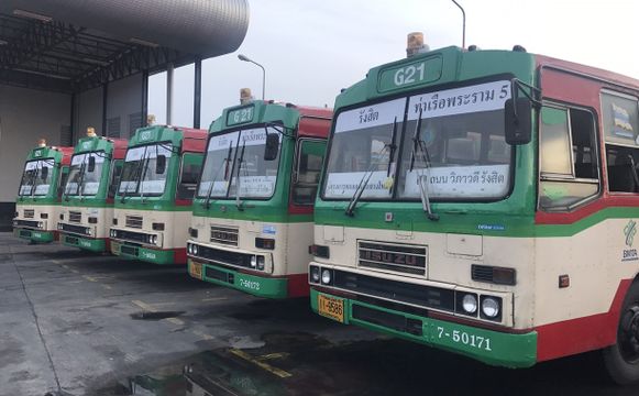 ประเดิมวันแรก 8 สายรถเมล์โฉมใหม่ -คนสับสนไม่กล้าใช้บริการ 