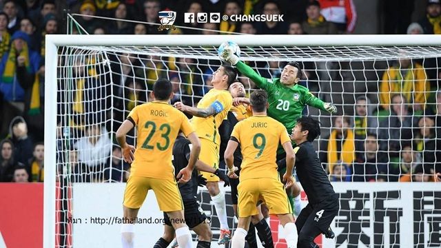 ไทย บุกพ่าย ออสเตรเลีย 1-2  ประตู ส่งท้ายฟุตบอลโลกรอบคัดเลือก