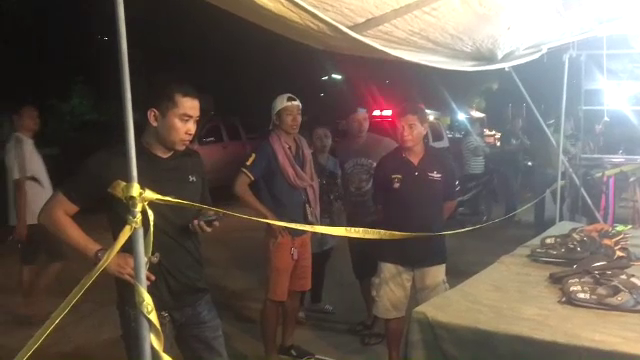 บุกยิงเจ้าของร้านขายรองเท้า กลางแผงตลาดนัดเมืองหัวหินเจ็บสาหัส