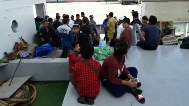 ก๊าซแอมโมเนียรั่วในเรือบรรทุกปลา แรงงานหมดสติ 4 คน