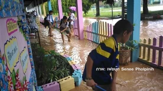 ฤทธิ์พายุโซนร้อน"ตาลัส” ส่งผลฝนตกน้ำท่วมภาคเหนือ 