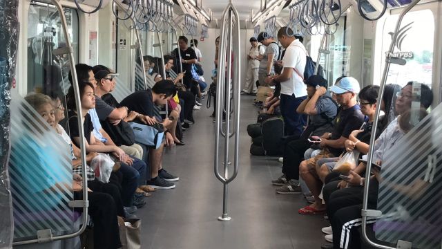 เชื่อมแล้วรถไฟฟ้าเตาปูน-บางซื่อ ประชาชนใช้บริการคึกคัก