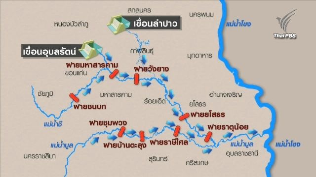 วิเคราะห์สถานการณ์น้ำ 3 เขื่อน ภาคอีสาน