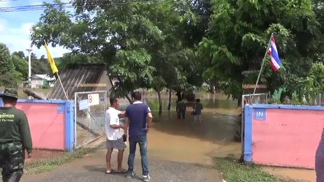 น้ำป่าหลากท่วม อ.เนินมะปราง จ.พิษณุโลก 