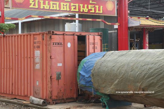 พิรุธไม้ท่อนใหญ่ซุกวัดดัง-ห่วงจนท.รัฐเปิดทาง