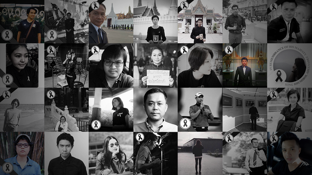 สังคมออนไลน์แสดงความอาลัยถวายแด่รัชกาลที่ 9 พร้อมใจเปลี่ยนรูปโปรไฟล์