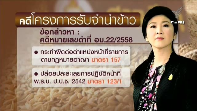 ศาลฎีกาฯนัดอ่านคำพิพากษาคดีจำนำข้าว ครั้งที่ 2 - ไม่ปรากฎตัว "ยิ่งลักษณ์" 