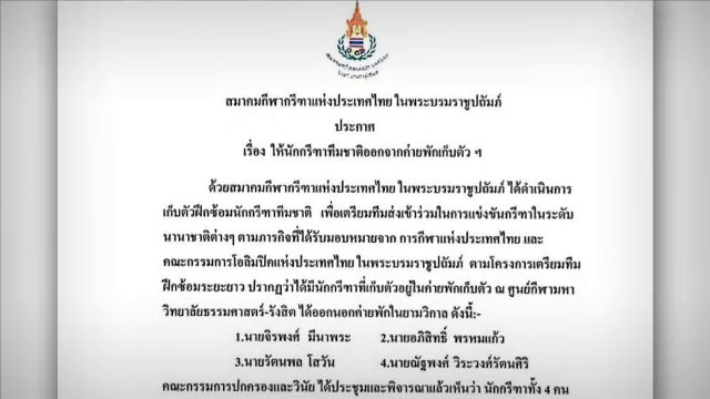 สมาคมกรีฑาลงโทษแบน 4 นักวิ่งห้ามแข่ง 1 ปี