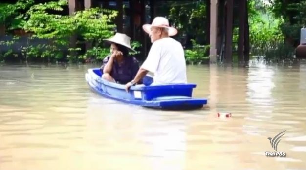 เตือนพื้นที่ลุ่มต่ำหลังชลประทานระบายน้ำเพิ่ม