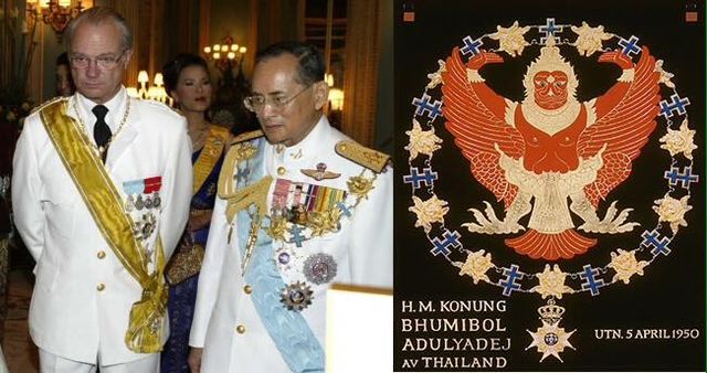 "สวีเดน" เตรียมจัดพิธีประดิษฐานเครื่องราชอิสริยาภรณ์เซราฟีม ในหลวง รัชกาลที่ 9 