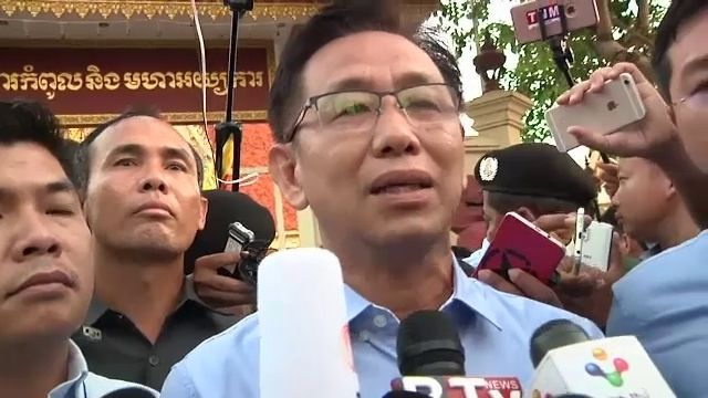 ศาลกัมพูชาสั่งยุบพรรคฝ่ายค้าน