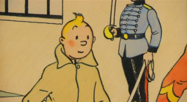 ภาพวาดต้นฉบับการ์ตูน "ตินติน" ถูกประมูลสูงถึง 19 ล้านบาท 