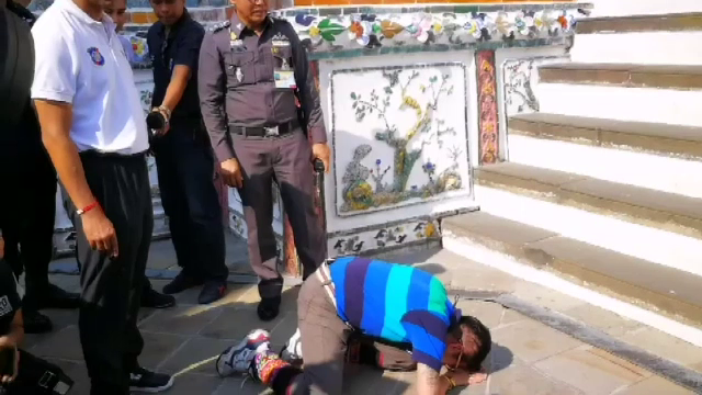 นำ “มัคคุเทศก์” กราบขอขมาพระปรางค์ วัดอรุณฯ - ส่งดำเนินคดี 