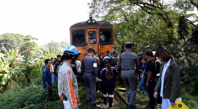 รถไฟชนคนเสียชีวิตใน จ.ศรีสะเกษ หลังพบนอนใกล้ราง จึงเปิดหวูดแจ้งเตือน แต่เบรกไม่ทัน