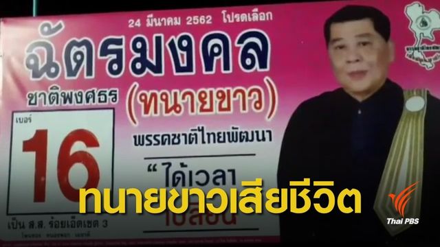 "กัญจนา" เสียใจ ชทพ.สูญเสียทนายขาว ผู้สมัครเขต 3 ร้อยเอ็ด