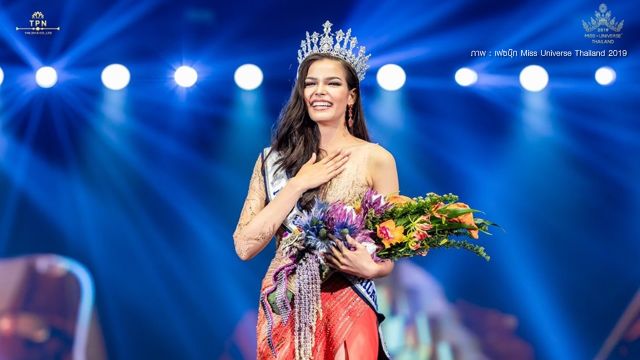 "ฟ้าใส ปวีณสุดา" คว้ามงกุฎมิสยูนิเวิร์สไทยแลนด์ 2019 