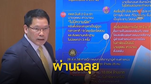"ผมบริสุทธิ์" อุตตม แจงถี่ยิบปมปล่อยกู้ธนาคารกรุงไทย 