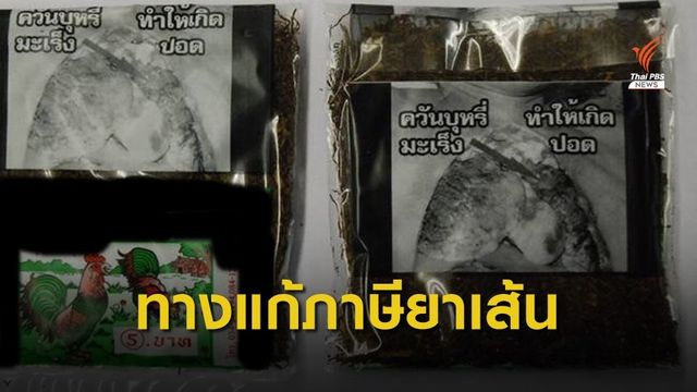 มูลนิธิรณรงค์เพื่อการไม่สูบบุหรี่ เสนอ 2 แนวทางแก้ปัญหาภาษียาเส้น