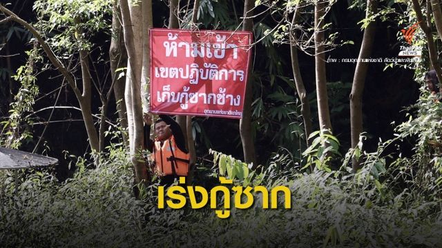 เริ่มกู้ซากช้างตัวที่ 2 ขนย้ายออกจากเขื่อนขุนด่านฯ 15 ต.ค.นี้