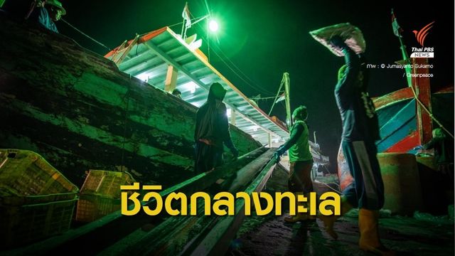 กรีนพีซ เปิดรายงาน “การค้าแรงงานทาสกลางทะเล” 