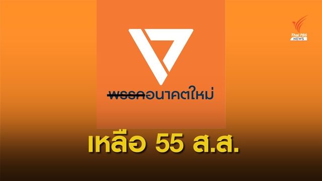 “อนาคตใหม่” นับยอด ส.ส. เหลืออยู่ฝ่ายค้าน 55 คน