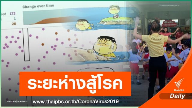 รู้จัก "Social distance" เพิ่มระยะห่างเข้าสังคมสู้ COVID-19 