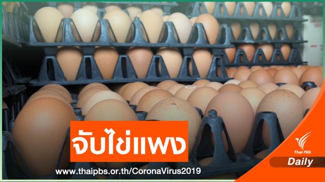 "พาณิชย์" จับแล้ว 21 ผู้ค้า ขายไข่แพง - ไม่ติดราคา 