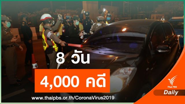 อสส. เผยสถิติ 8 วัน ฝ่าฝืน พ.ร.ก.ฉุกเฉินฯ กว่า 4,000 คดี 
