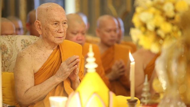 สมเด็จพระสังฆราช ถวายพระพรพระบาทสมเด็จพระเจ้าอยู่หัว เนื่องในวันเฉลิมพระชนมพรรษา