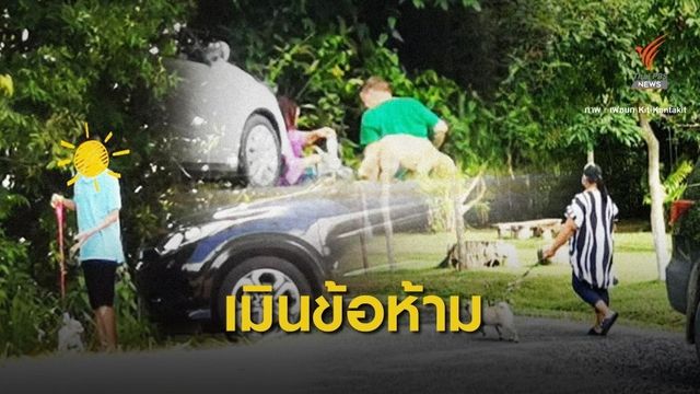 "เขาใหญ่" แจ้งความนักท่องเที่ยวพาหมาเที่ยวอุทยาน