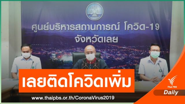 เลยติดโควิดเพิ่มอีก 3 คน สั่งปิด รร.ทุกแห่ง ตลาดนัดลอตเตอรี่