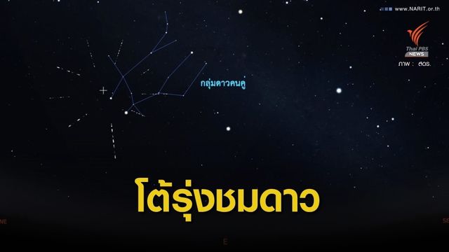 สดร.ชวนโต้รุ่งชม "ฝนดาวตกเจมินิดส์" คืน 13 ถึงรุ่งเช้า 14 ธ.ค.นี้