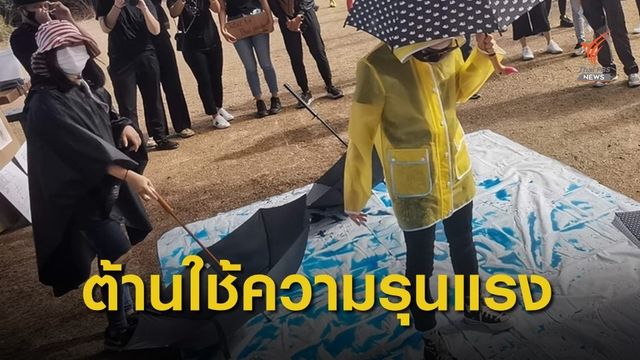 กลุ่มคนไทยในสหรัฐฯ รวมตัวต้านใช้ความรุนแรงกับผู้ชุมนุม 