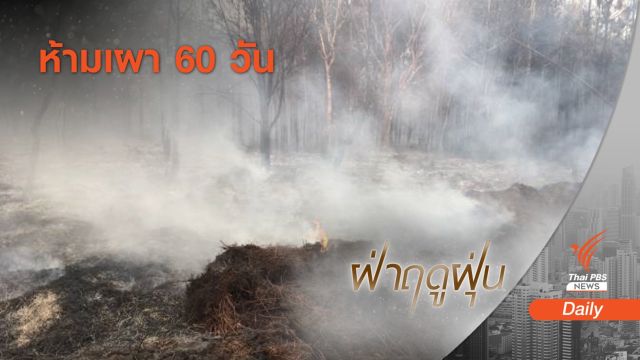 เชียงใหม่ ออกประกาศห้ามเผาทุกชนิด 1 มี.ค.-30 เม.ย.นี้