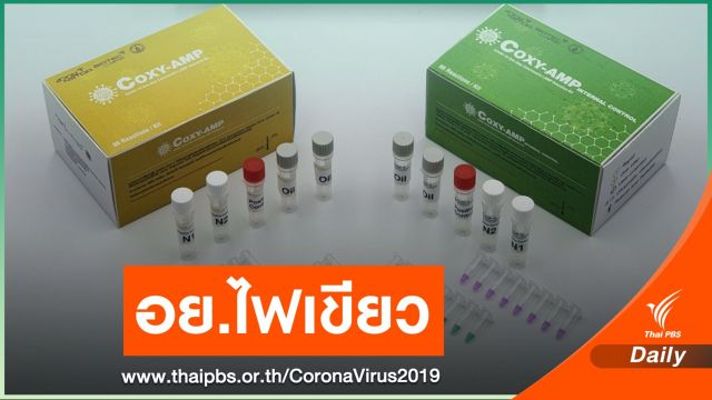 อย.ไฟเขียว "COXY-AMP" ชุดตรวจโควิด-19 เสริมกำลังตรวจเชิงรุก