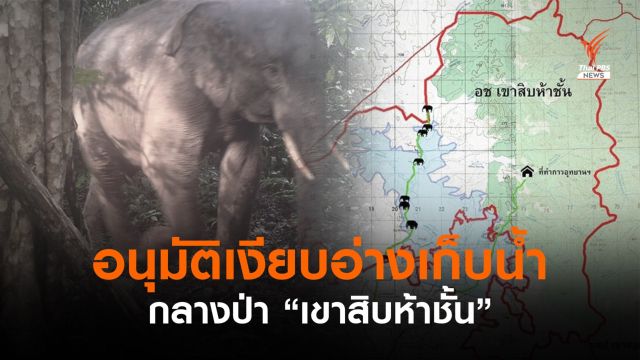กังขา! บอร์ดสวล.ผ่าน EHIA อ่างเก็บน้ำกลางป่า "เขาสิบห้าชั้น"