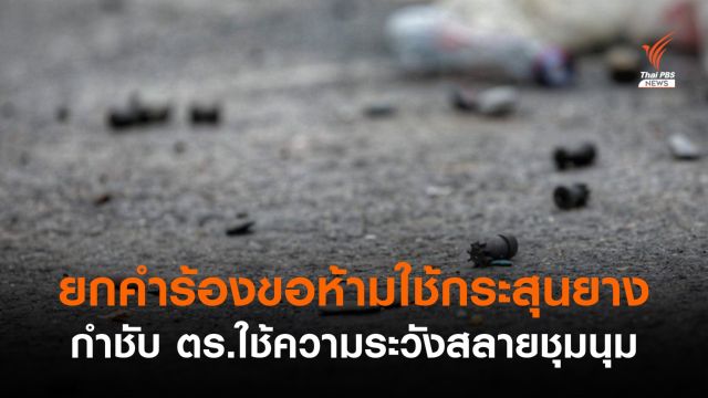 ศาลยกคำร้องขอคุ้มครองชั่วคราว กรณีห้าม ตร.ใช้กระสุนยางคุมชุมนุม