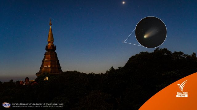 ครั้งเดียวในชีวิต “ดาวหางลีโอนาร์ด” โค้งสุดท้ายก่อนออกระบบสุริยะ
