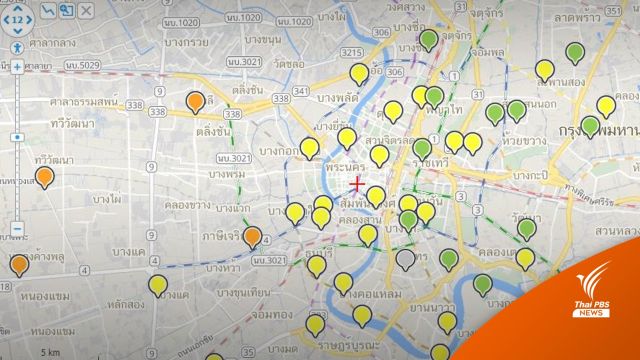 พบฝุ่น PM2.5 มีแนวโน้มสูงขึ้นในกรุงเทพฯ เฝ้าระวัง-ลดกิจกรรมกลางแจ้ง