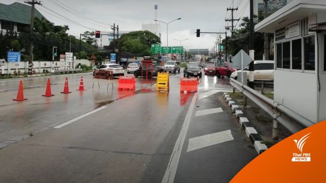 เชียงใหม่น้ำท่วมยังปิดจราจรชั่วคราวบางจุด-อุตุเตือนฝนตกหนัก
