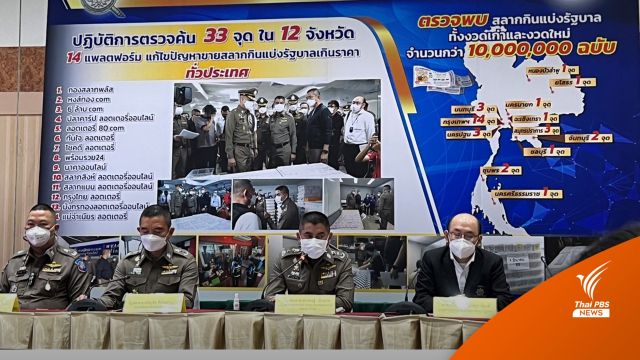 ค้น 17 แพลตฟอร์มสลากฯ ออนไลน์ ขายเกินราคา