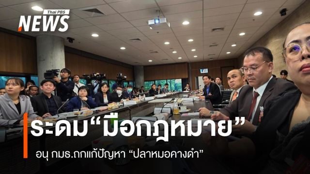 อนุกมธ.ระดม “มือกฎหมาย” สางปมร้อน “ปลาหมอคางดำ”