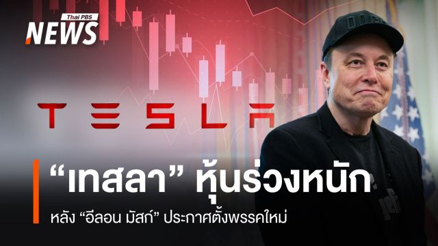 "เทสลา" หุ้นร่วงหนักหลัง อีลอน มัสก์ ประกาศตั้งพรรคใหม่