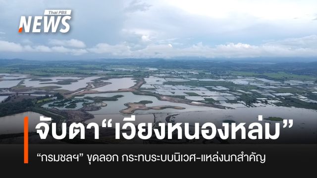 นักสิ่งแวดล้อมชี้ ขุดลอก “เวียงหนองหล่ม” ทำลายระบบนิเวศพื้นชุ่มน้ำ
