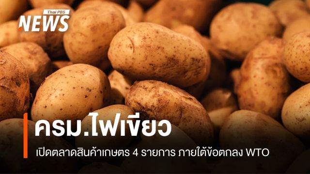 ครม.ไฟเขียว เปิดตลาดสินค้าเกษตรตามพันธกรณี WTO ปี 2569-2571